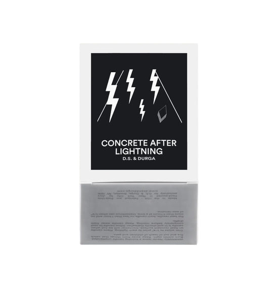 Concrete After Lightning Candle by D.S. & Durga