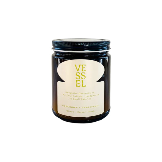 Coriander + Grapefruit Candle by Vessel Candle Co.