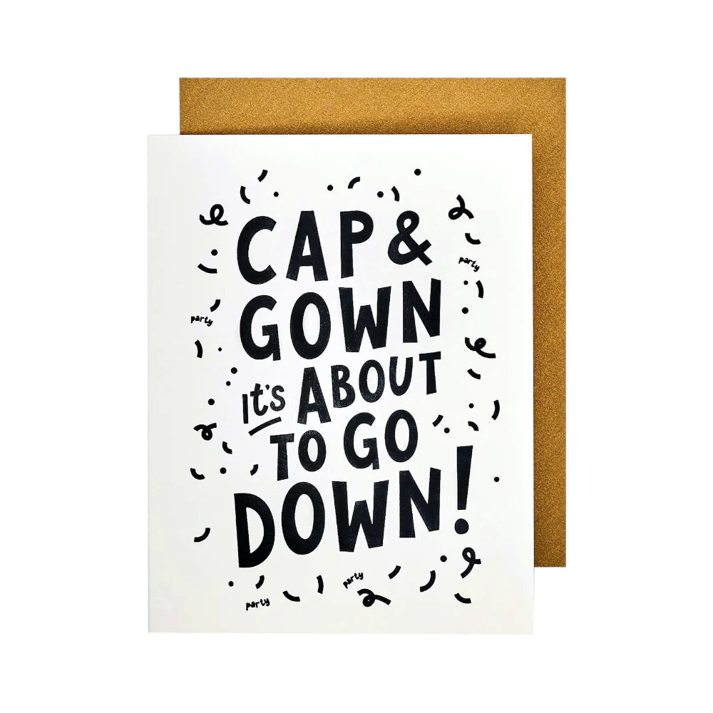 Cap & Gown Card by The Social Type 