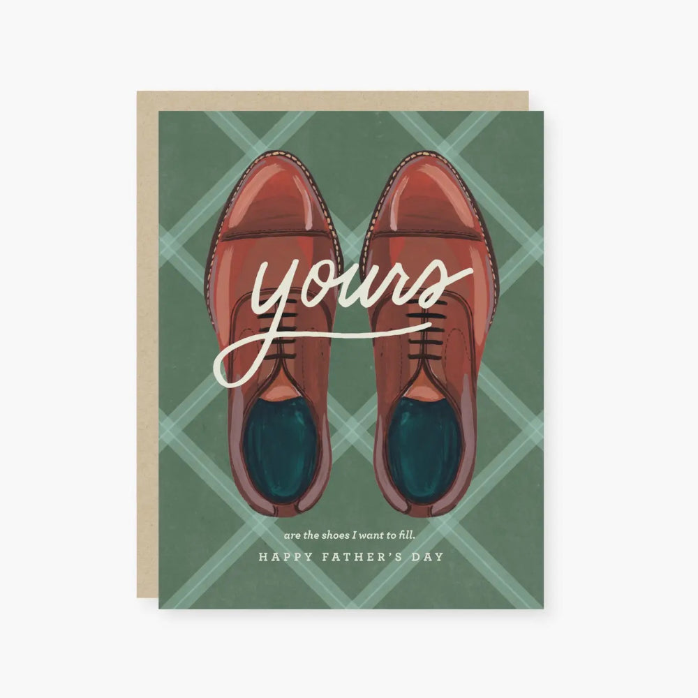 Load image into Gallery viewer, Your Shoes Father&amp;#39;s Day Card by 2021 Co. 
