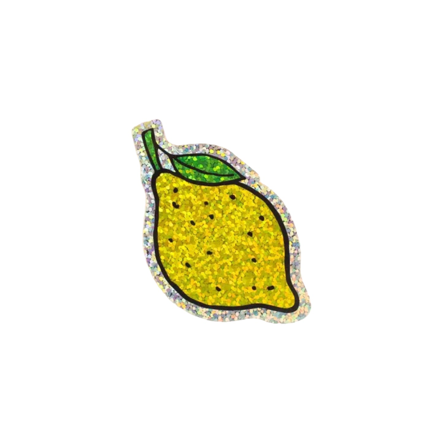 Glitter Lemon Sticker by Jenny Lemons