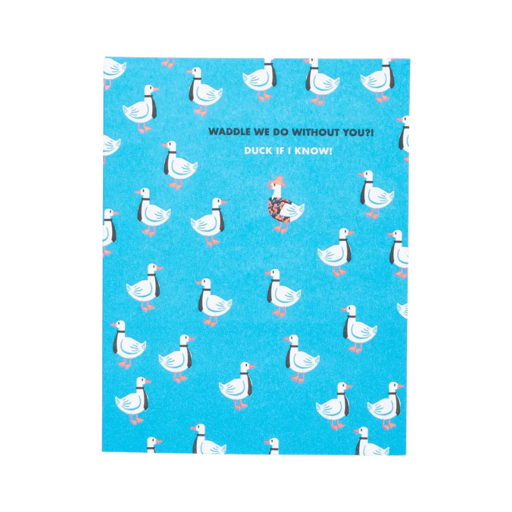 Duck Retirement Card by Hello!Lucky 