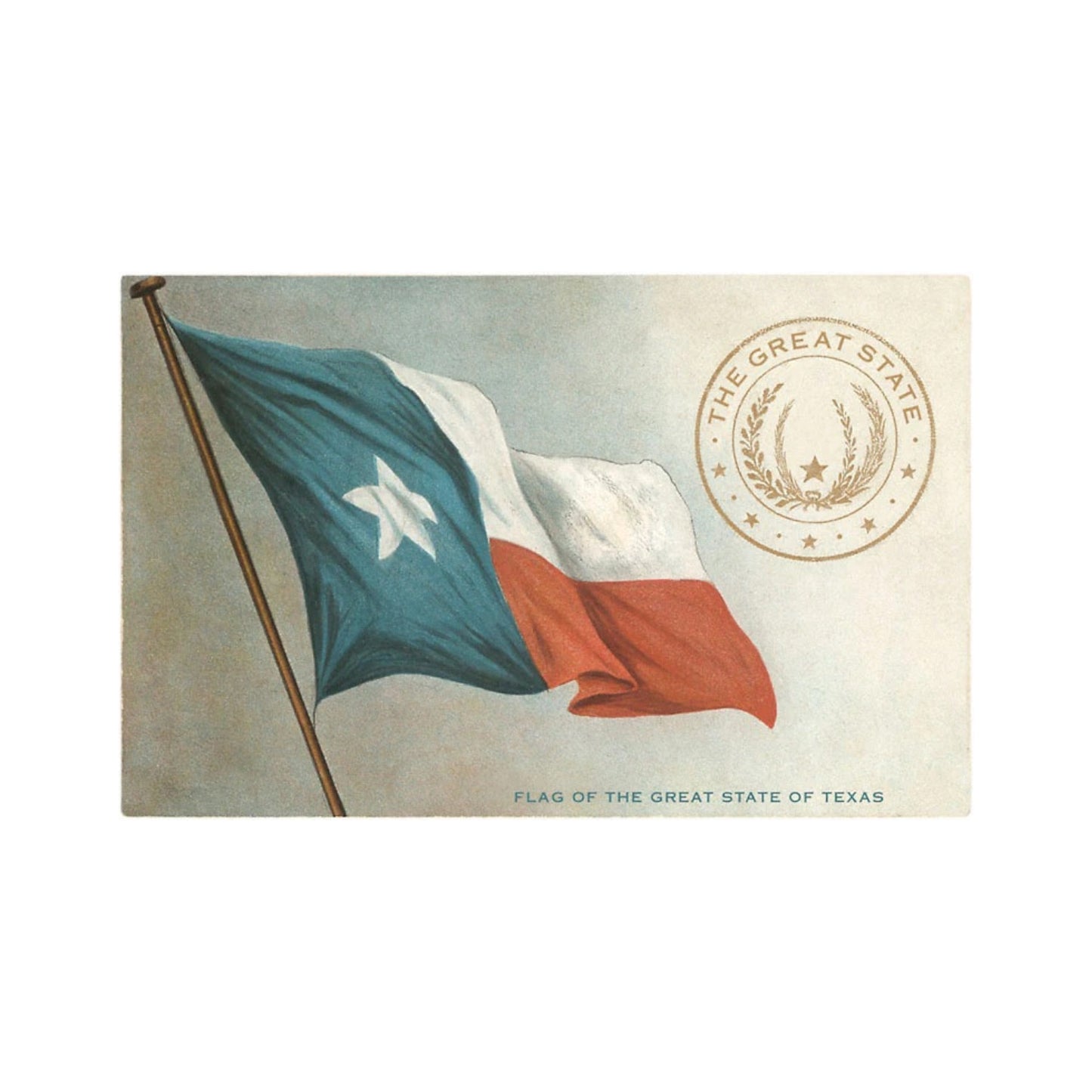 Texas State Flag Magnet by Found Image Press