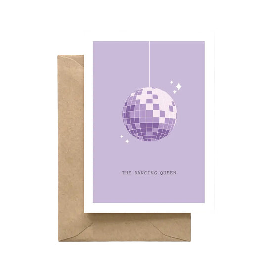 Load image into Gallery viewer, Dancing Queen Card by Spaghetti &amp;amp; Meatballs
