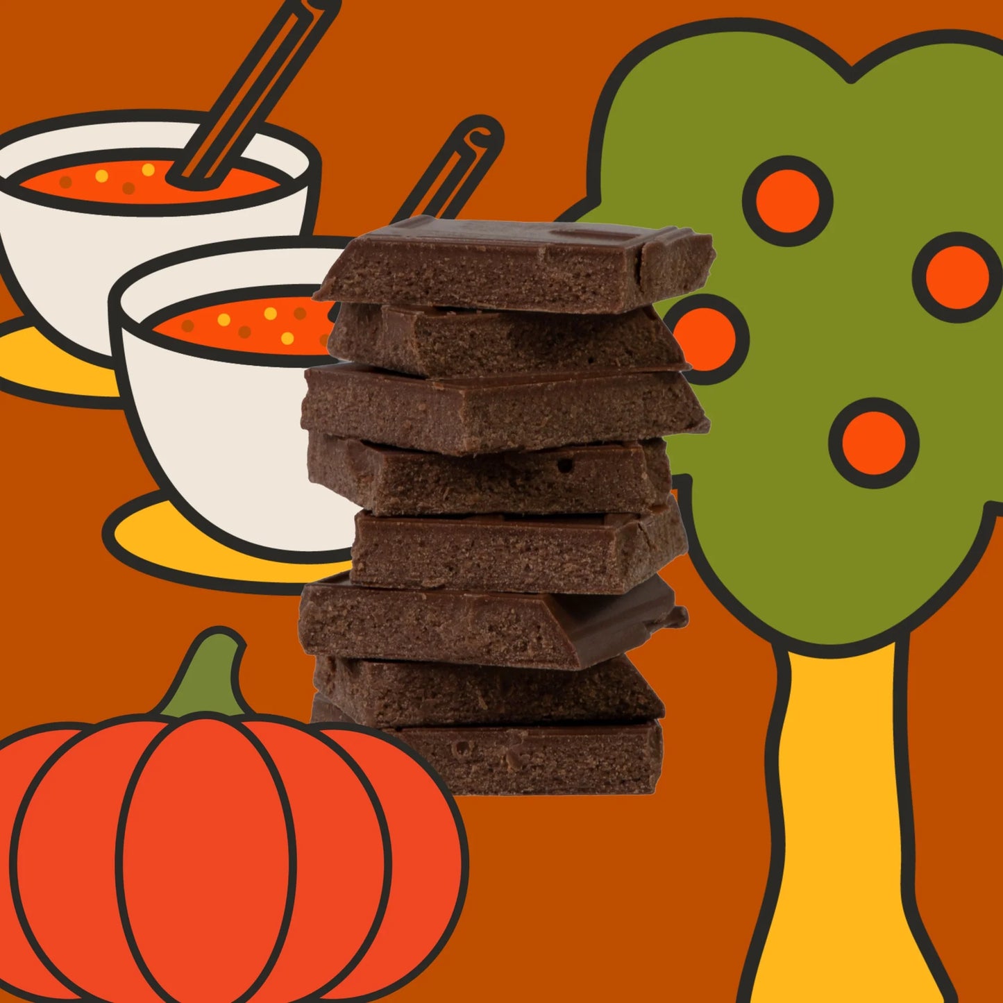 Pumpkin Spice Chai Truffle Bar
