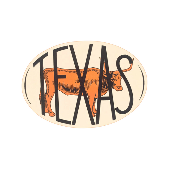 Longhorn Texas Magnet by Found Image Press