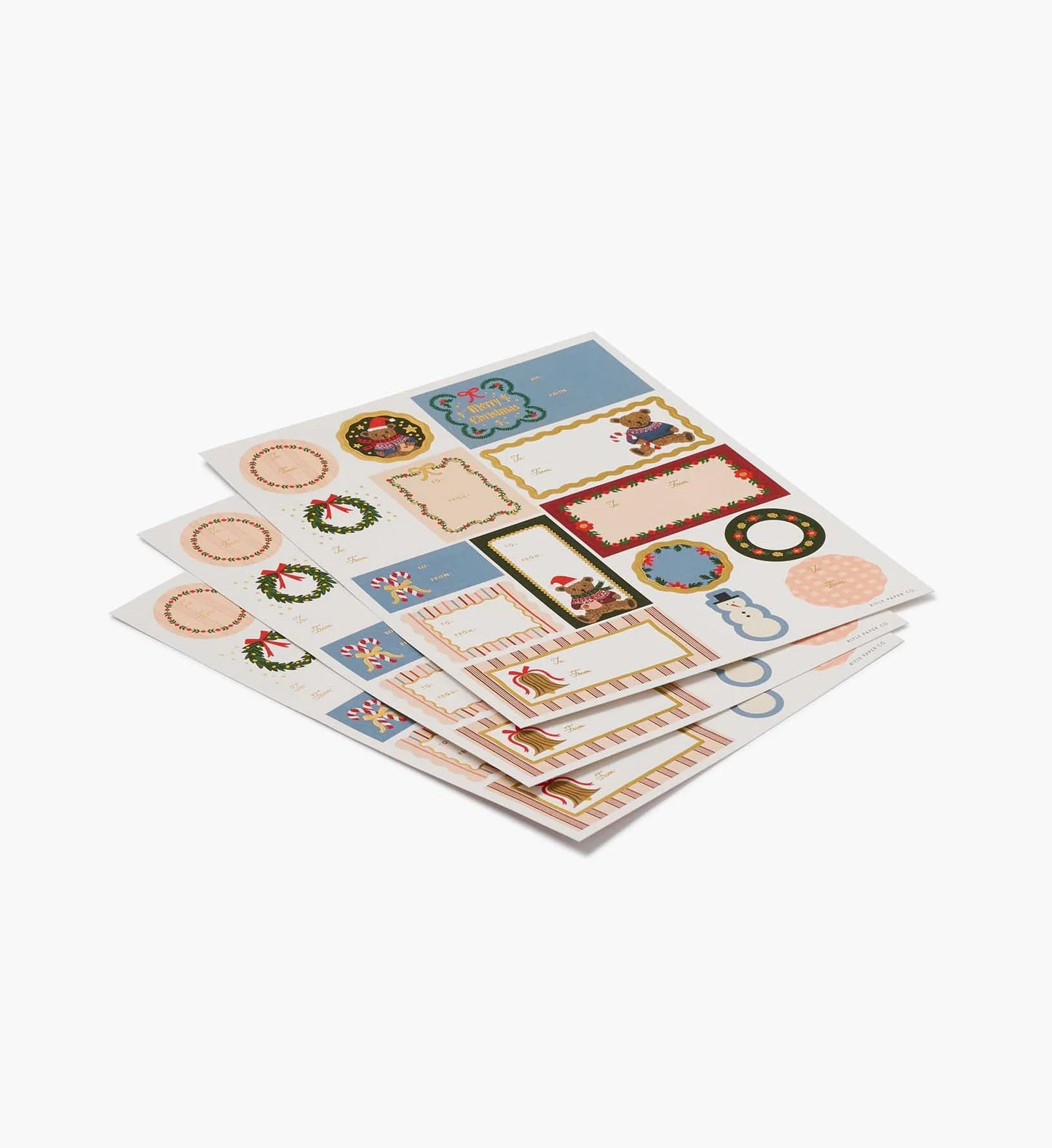 Rifle Paper Co. Beary Christmas Stickers & Labels