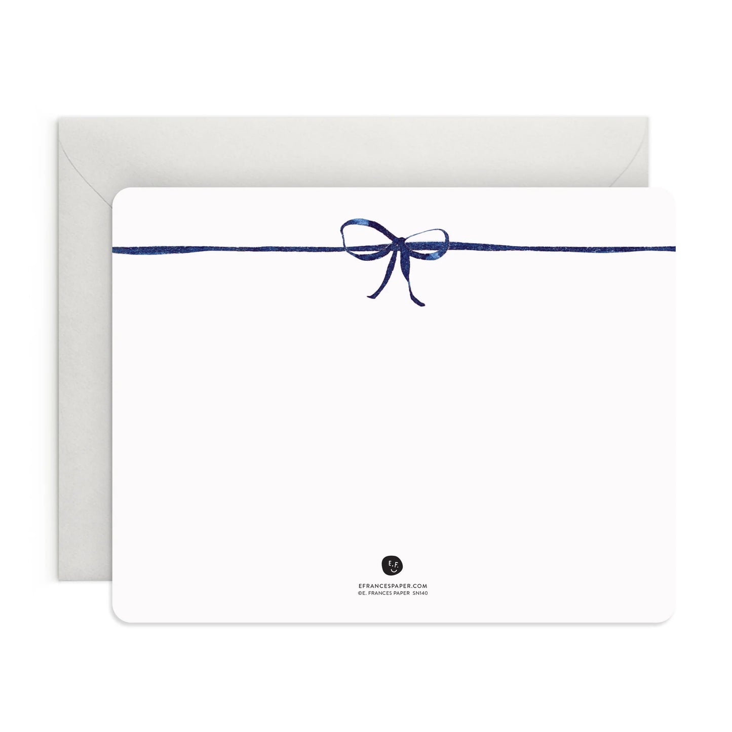 Navy Bow Note Set by E. Frances Paper