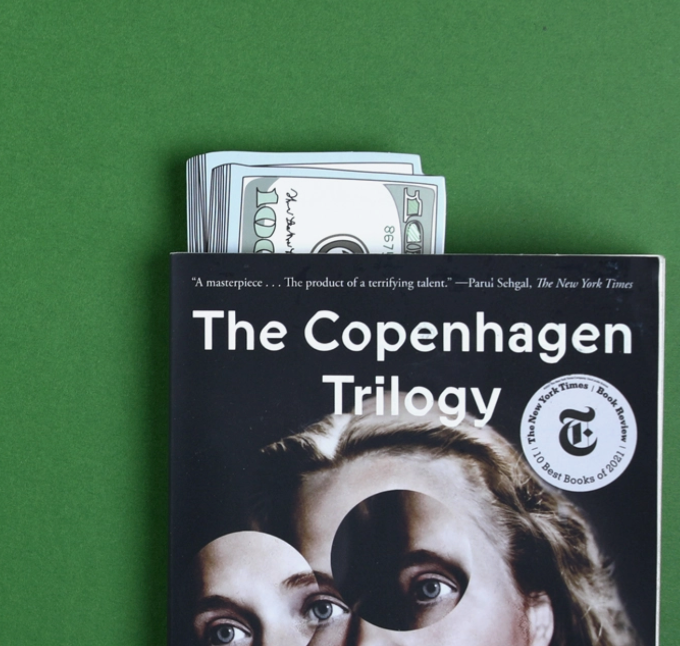 Stack of Cash Bookmark by Humdrum Paper