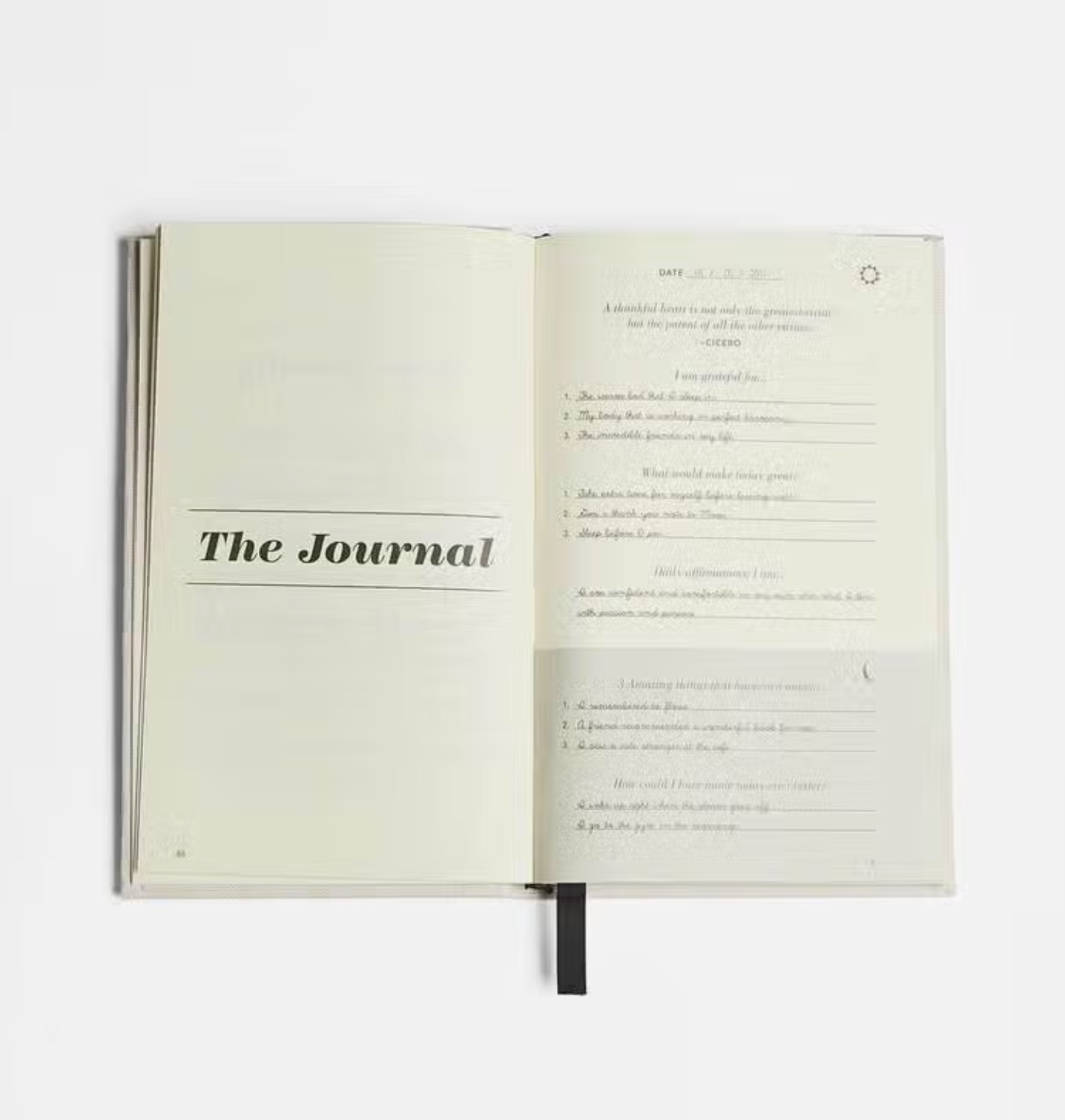 The Five Minute Journal Yellow