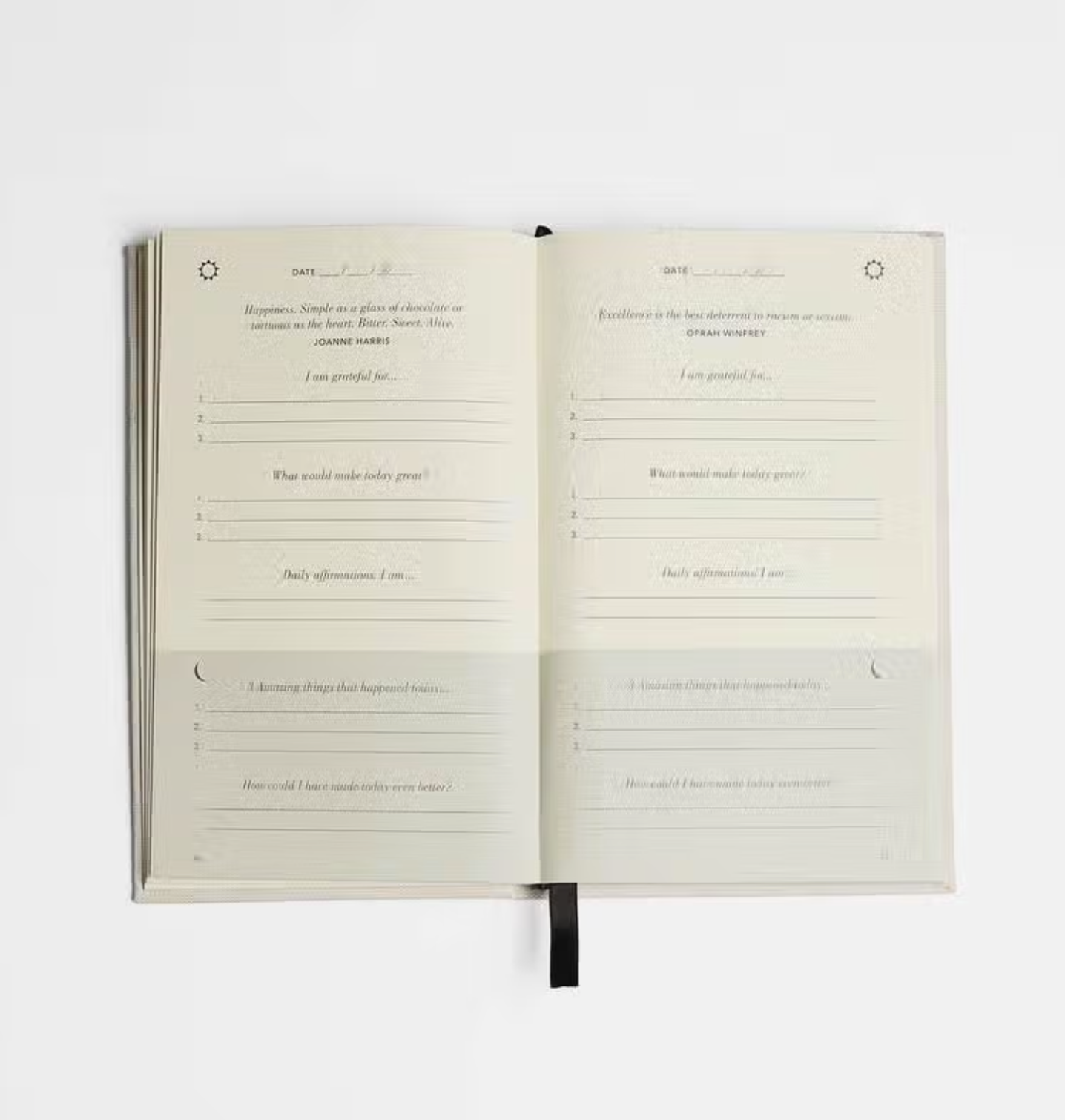 The Five Minute Journal Yellow