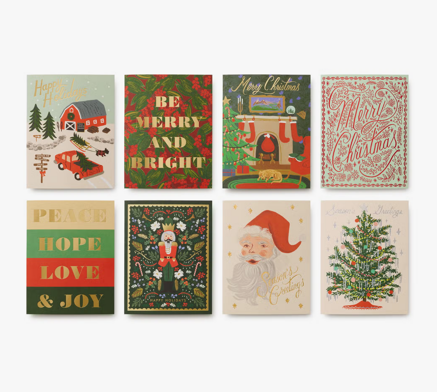 Load image into Gallery viewer, Holiday Essentials Card Box by Rifle Paper Co.
