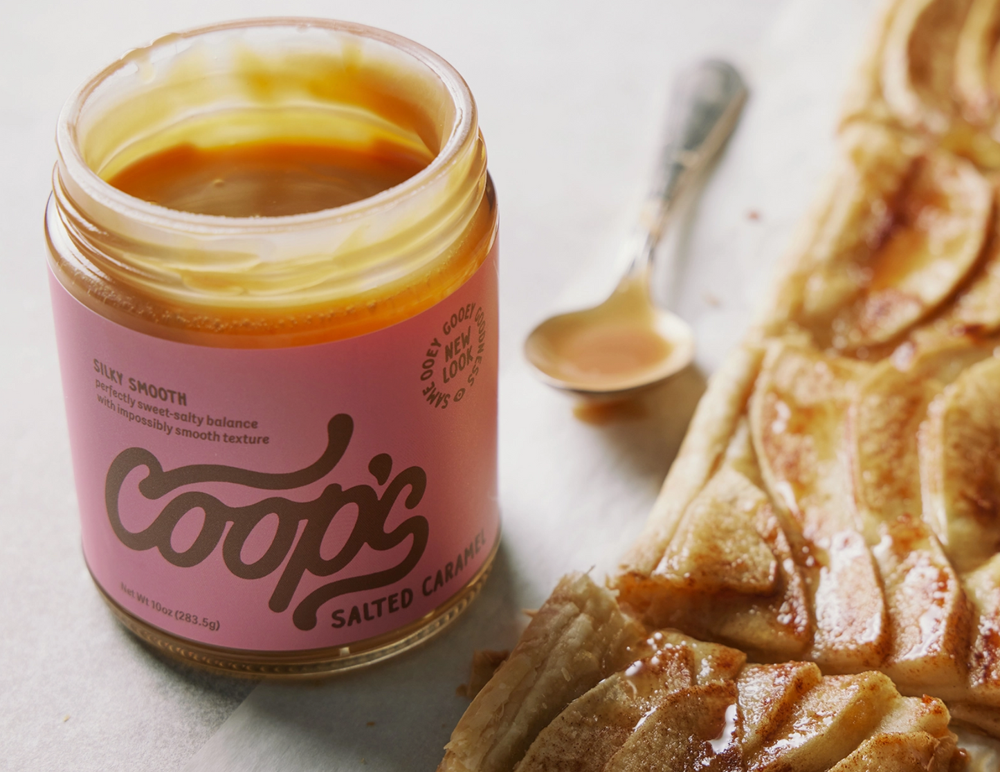 Load image into Gallery viewer, Salted Caramel Sauce by Coop&amp;#39;s
