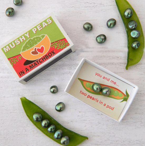 Mushy Peas in a Matchbox by Marvling Bros Ltd.