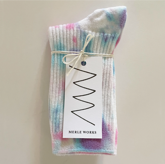 Pony Hand-Dyed Dress Socks by Merle Works
