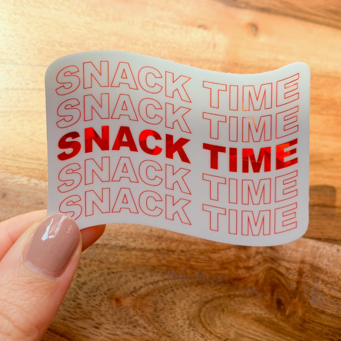 Snack Time Sticker by One & Only Paper