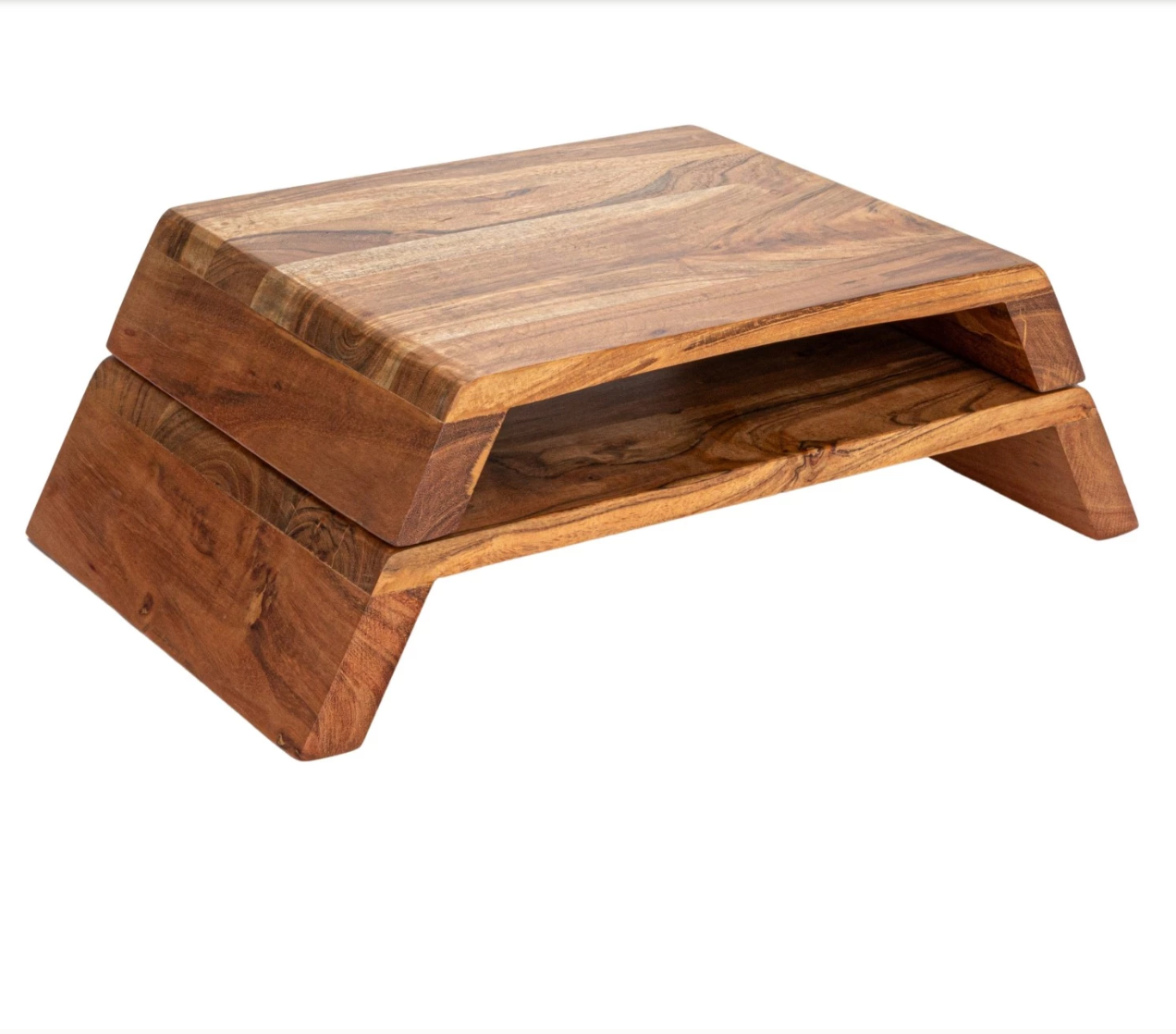 Acacia Wood Nesting Trays by Creative Co-Op