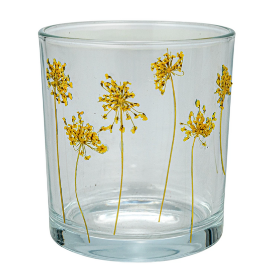 Load image into Gallery viewer, Embossed Glass Votive Set by Creative Co-Op
