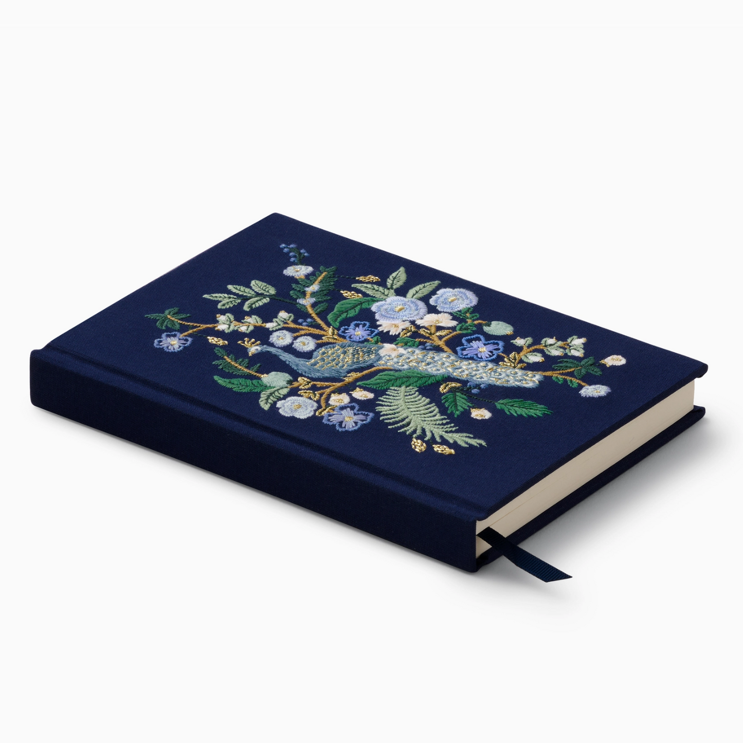 Peacock Embroidered Journal by Rifle Paper Co.