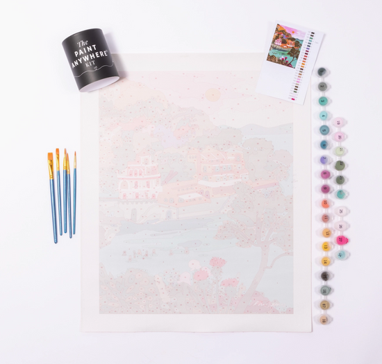 Portofino Blossom Paint By Numbers by Paint Anywhere
