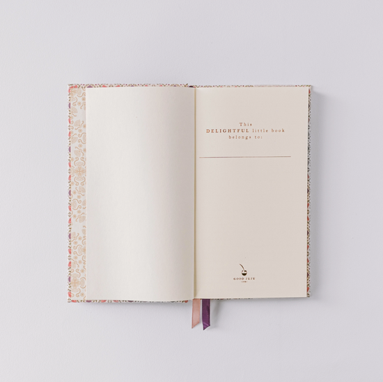 Ivory Folk Pocket Journal by Good JuJu Ink