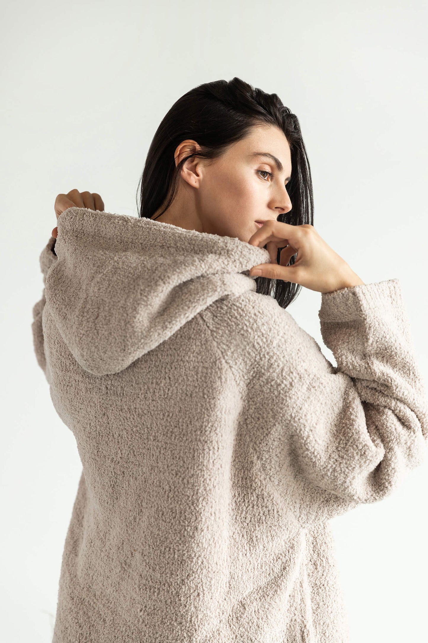 Snug Blanket Hoodie, Taupe by Sunday Citizen