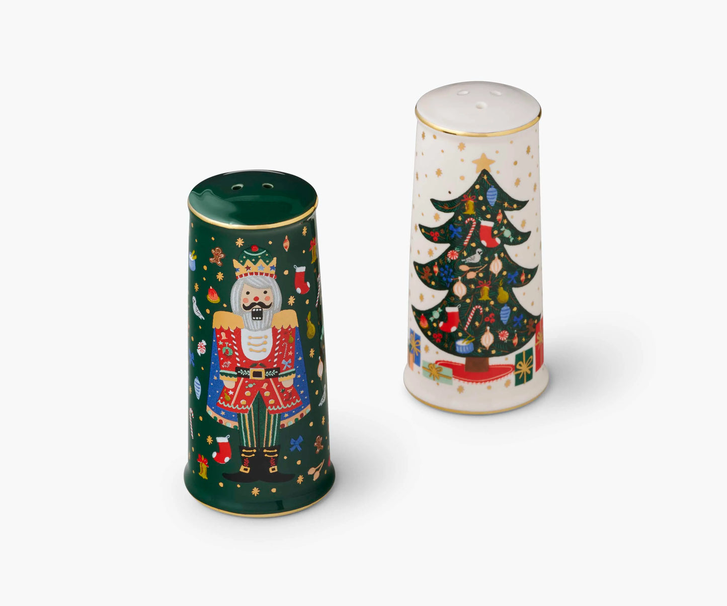 Rifle Paper Co. Nutcracker Salt & Pepper Shaker Set