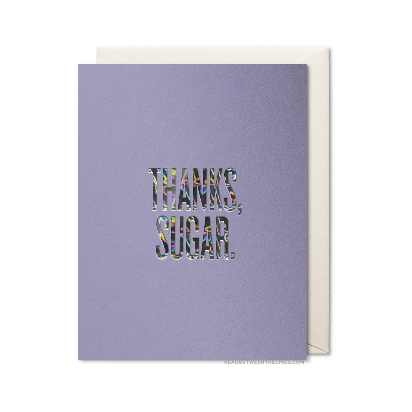 New - Thanks Sugar Card by RBTL®