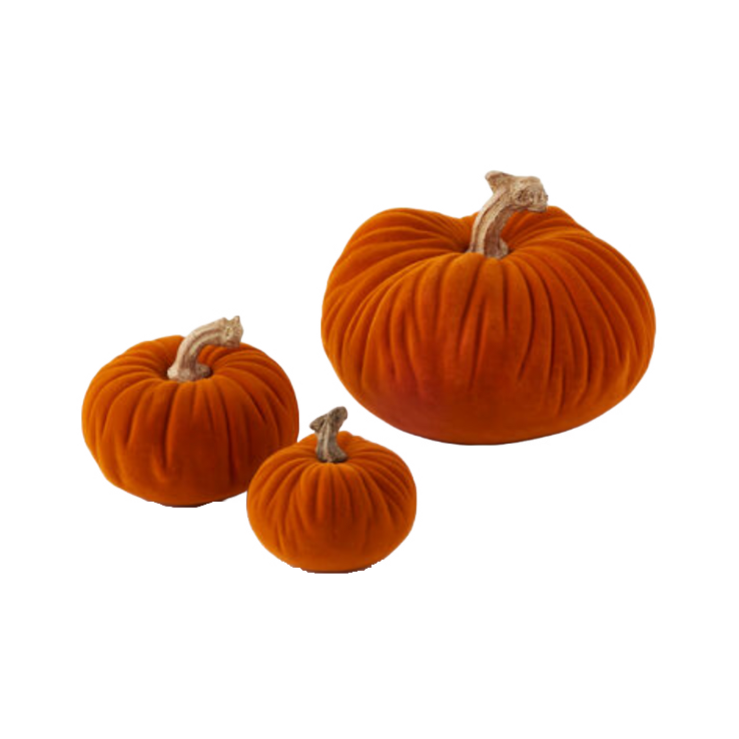 Load image into Gallery viewer, Flocked Pumpkin
