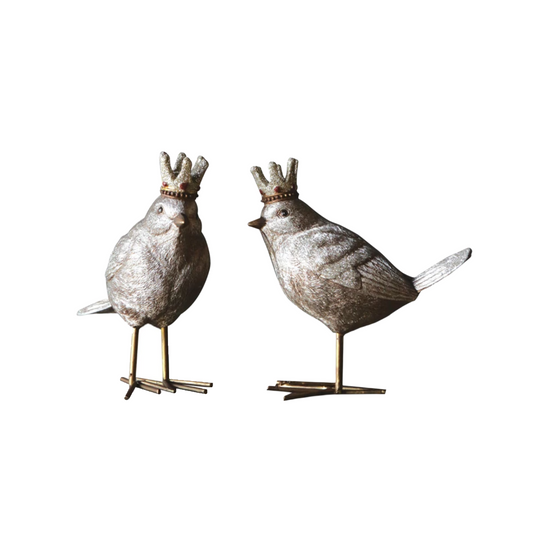 Crowned Bird Figurine