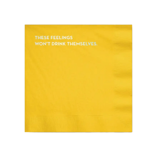 Drink Themselves Cocktail Napkins by Sapling Press