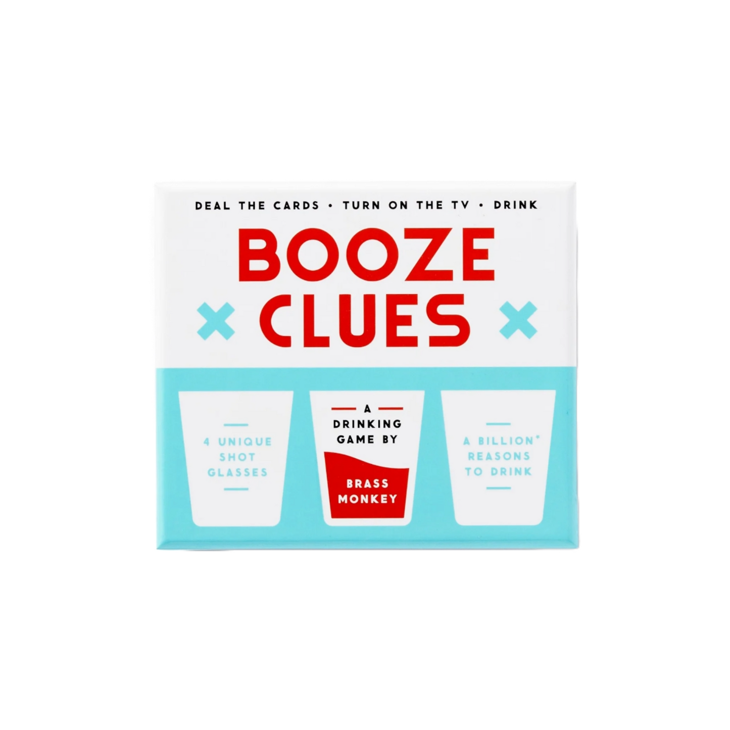Booze Clues Drinking Game Set by Brass Monkey
