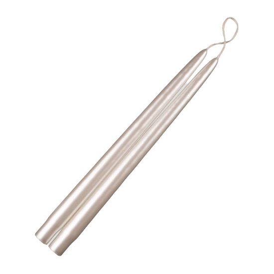 Pearl 12" Taper Candles
