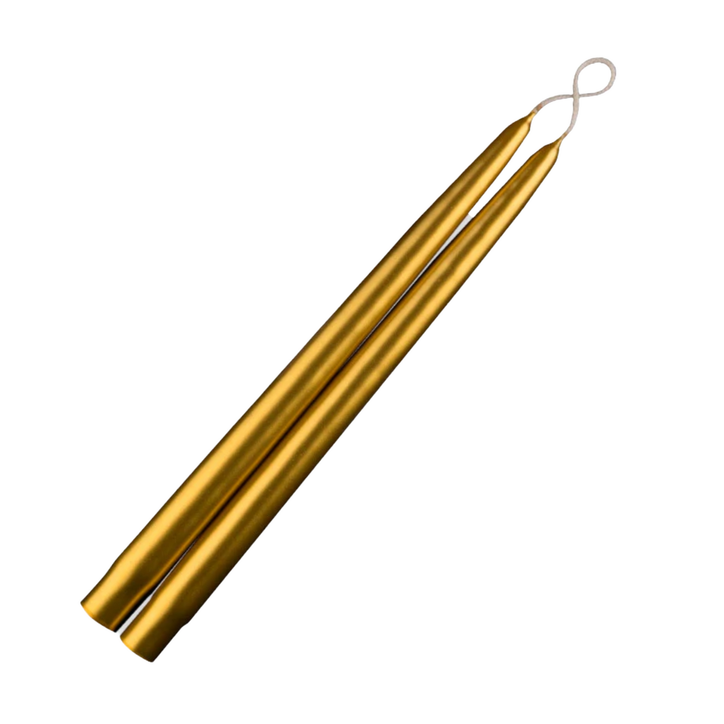 Gold 12" Taper Candles