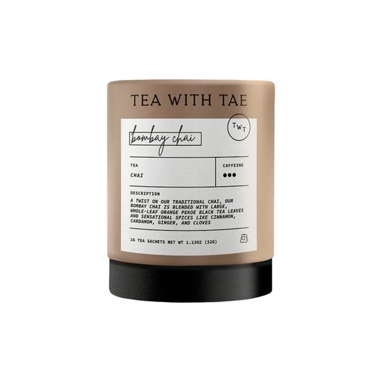 Load image into Gallery viewer, Bombay Chai Large Tea Tube by Tea with Tae
