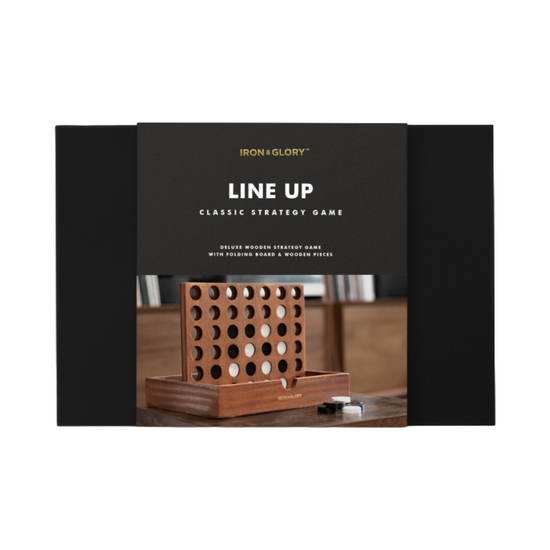 Line Up Wooden Game by SUCK UK 