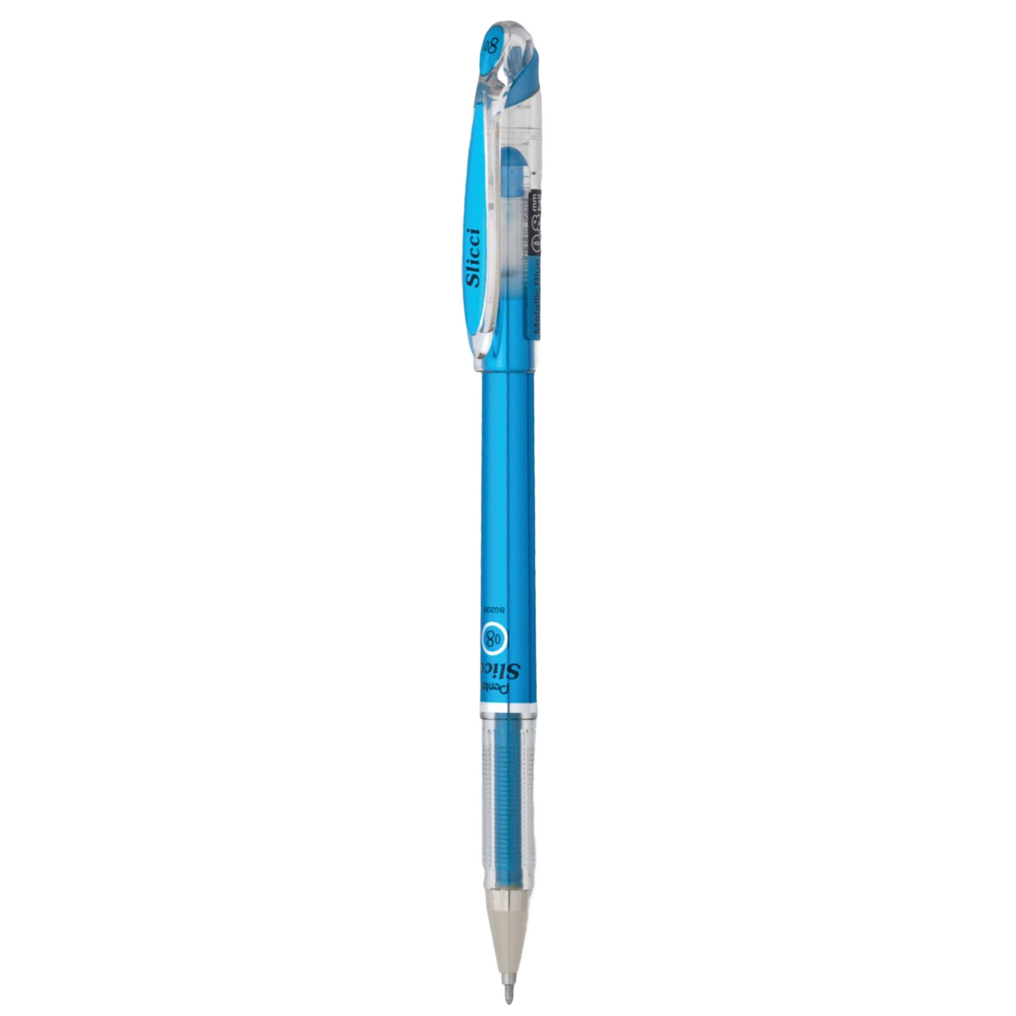 Metallic Blue Ink Gel Pen by Slicci