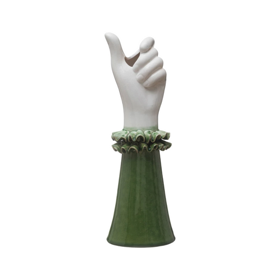Hand In Sleeve Vase by Creative Co-op