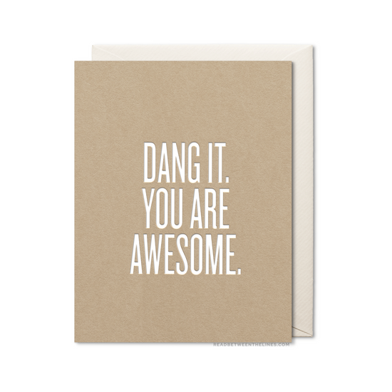 Dang It Card by RBTL®