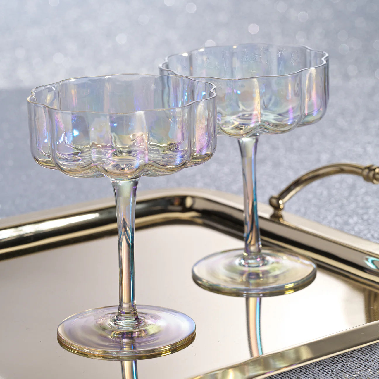 Luster Handblown Coupe