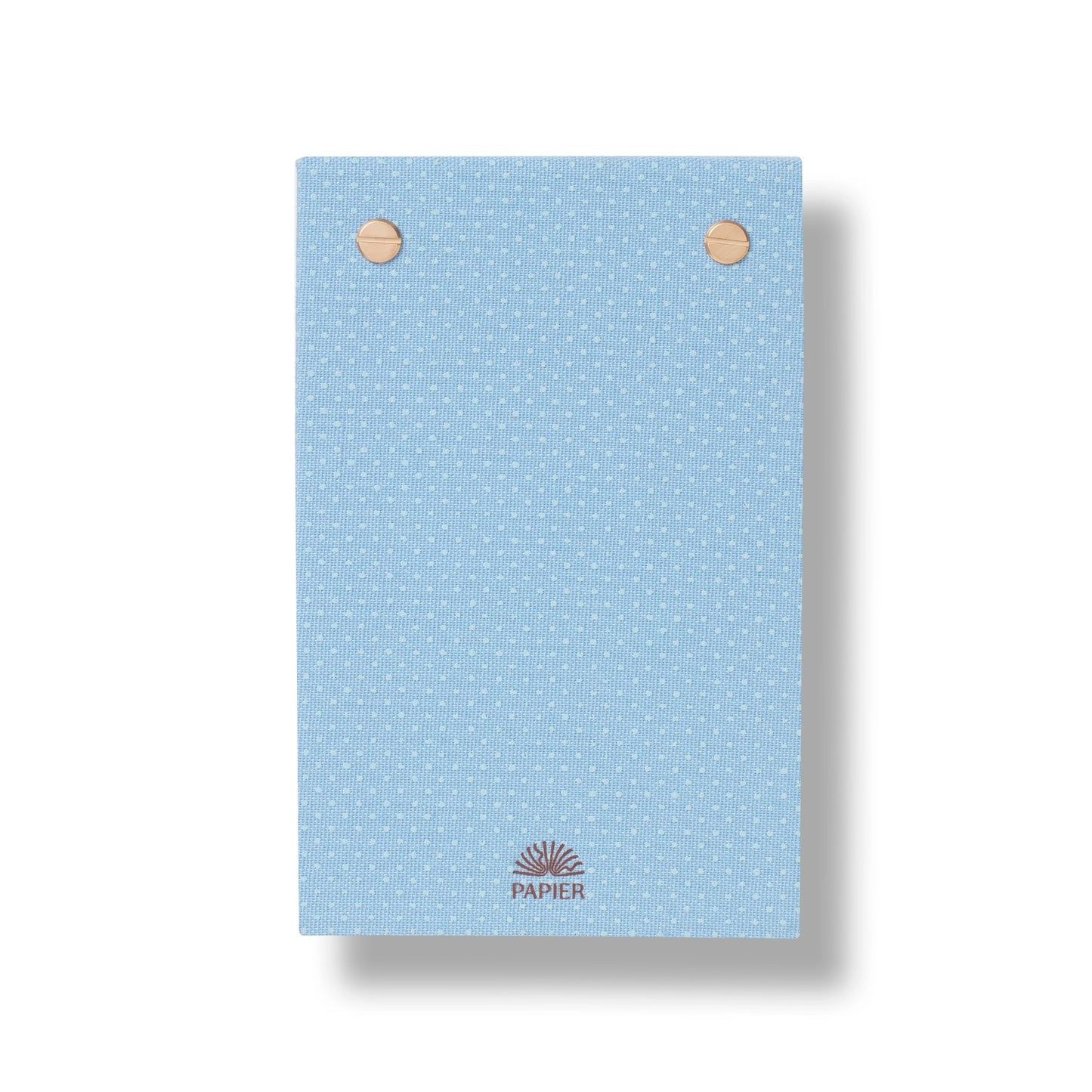Dot & Check Fabric Hardcover Notepad