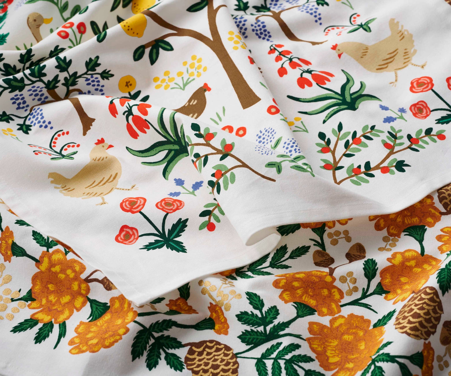 Rifle Paper Co. Grateful Harvest Tea Towel