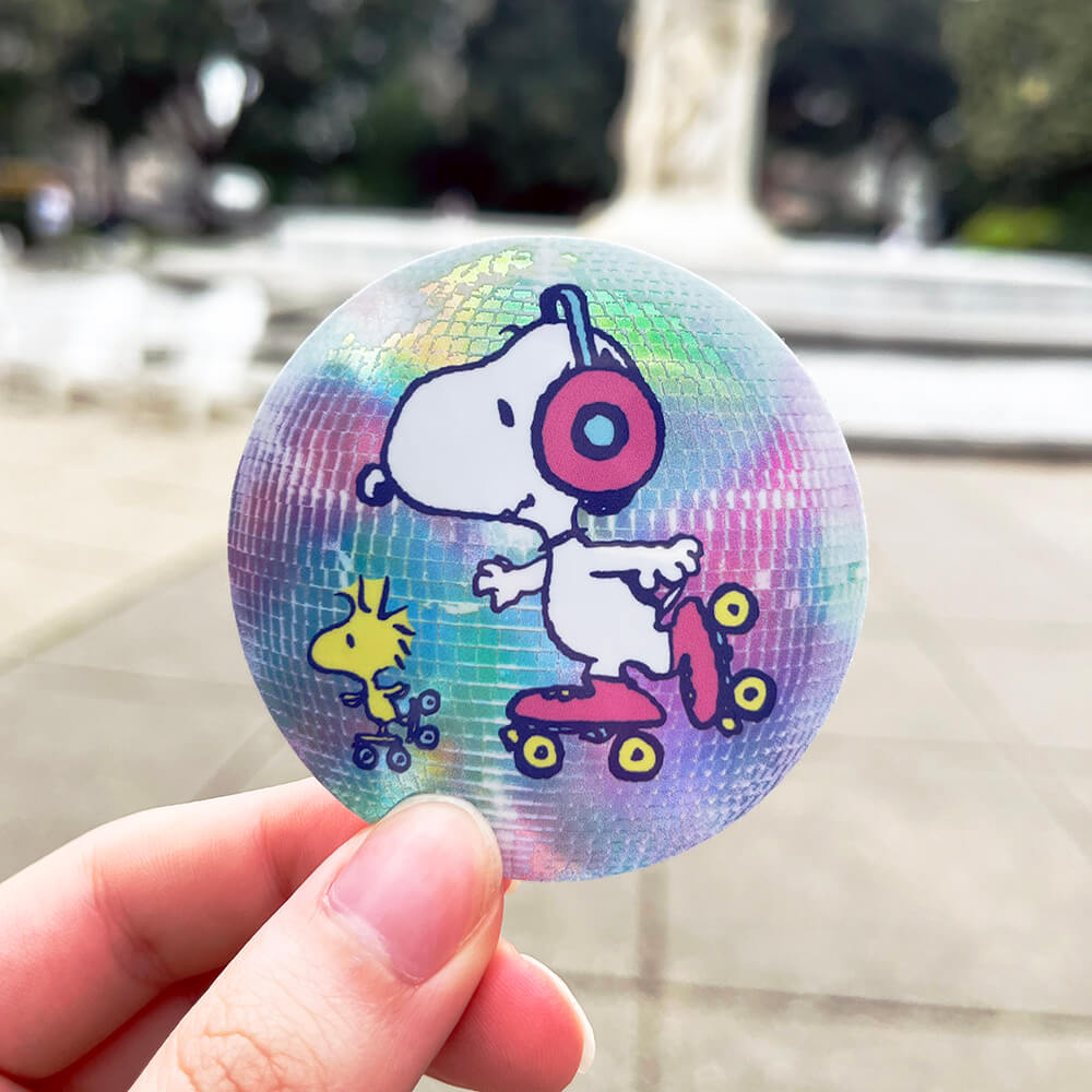 Roller Buds: Snoopy & Woodstock Sticker