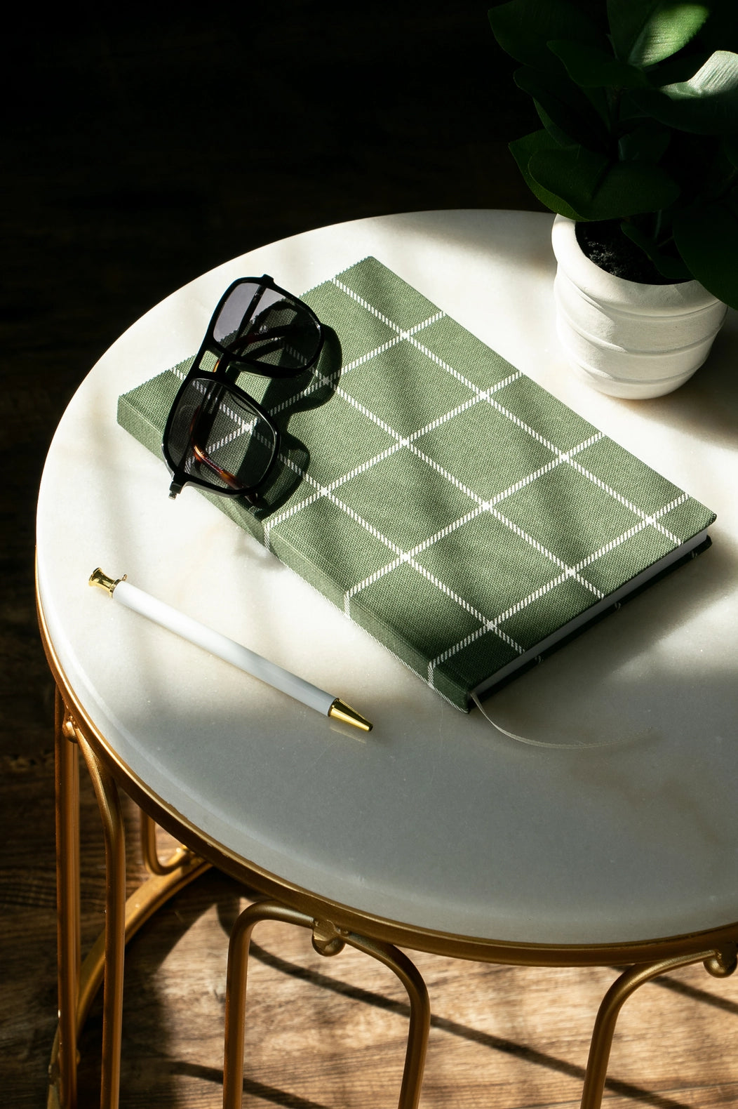 Sage Season Hardcover Notebook