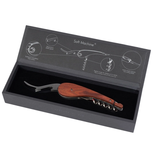 Soft Machine Rosewood Wine Opener