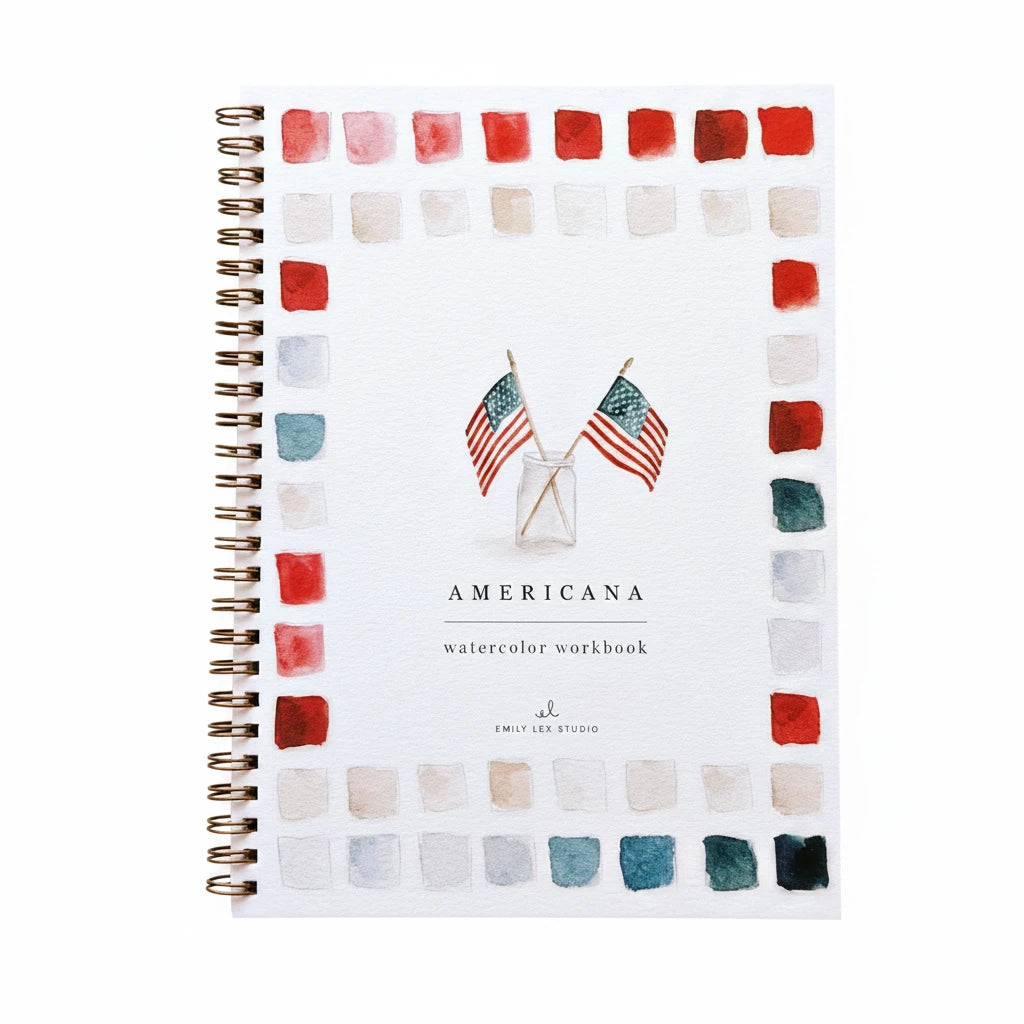 Americana Watercolor Workbook