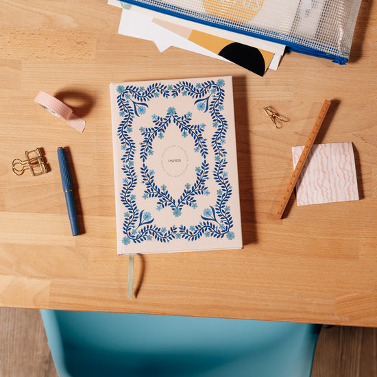 Italian Floral Daily Undated Planner