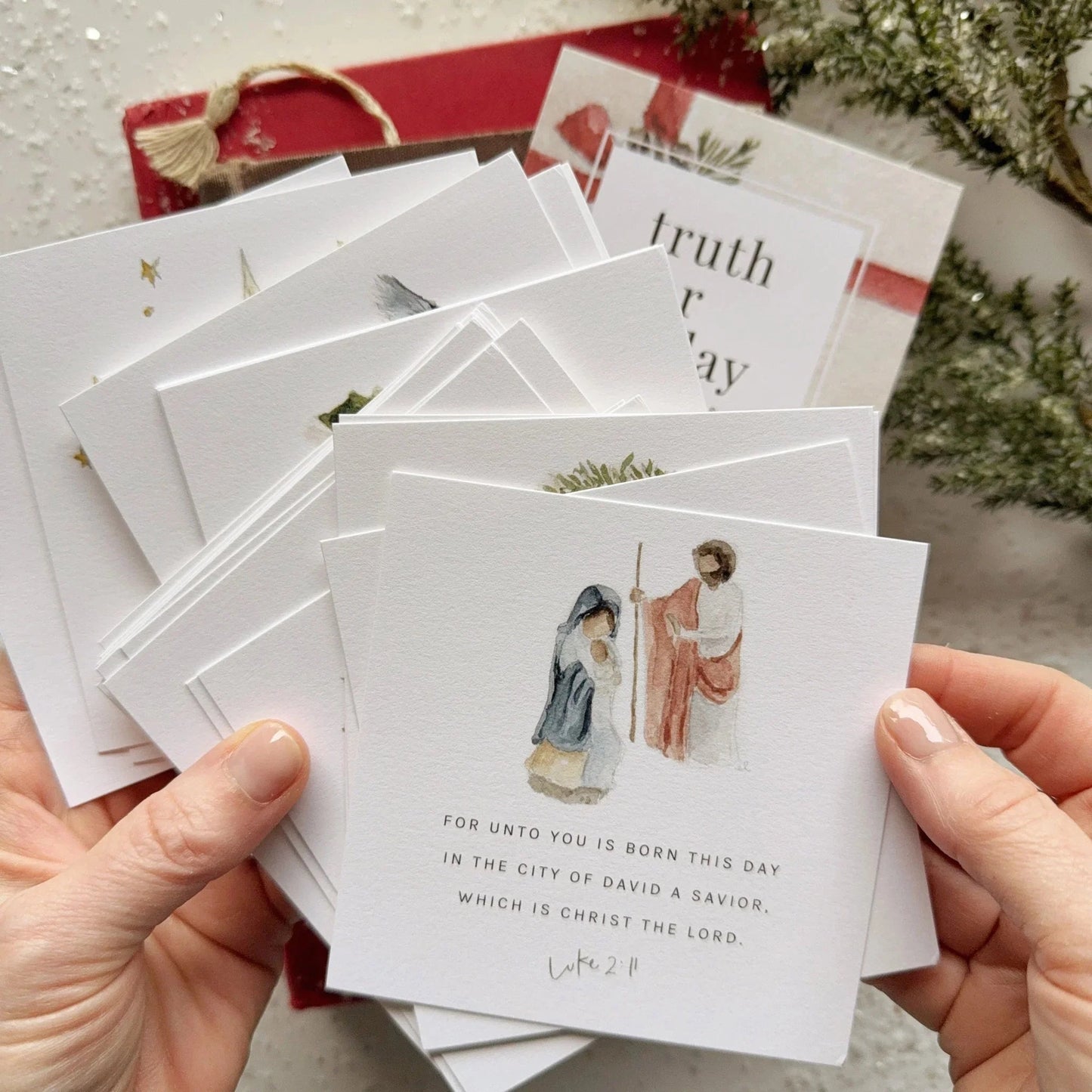 Truth For Today Christmas Scripture Cards