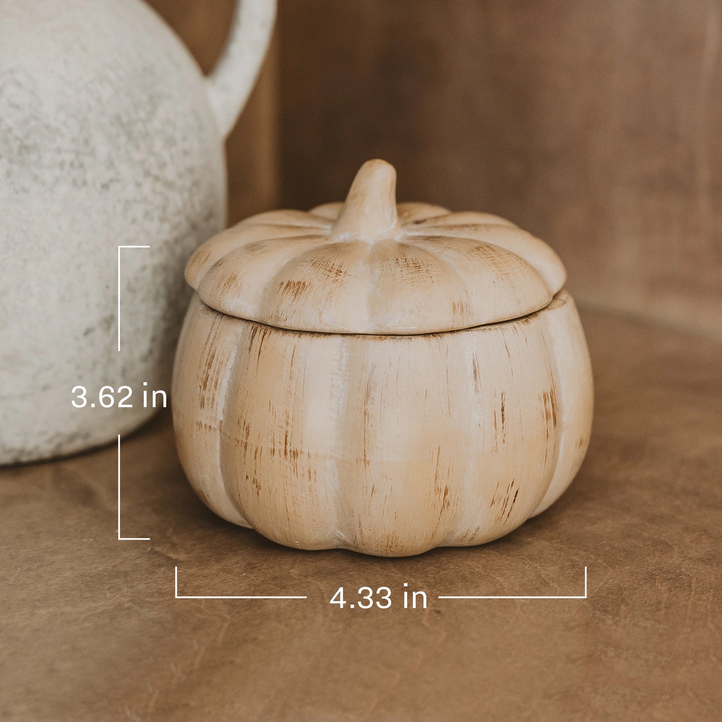 Pumpkin Spice Pumpkin Jar Candle