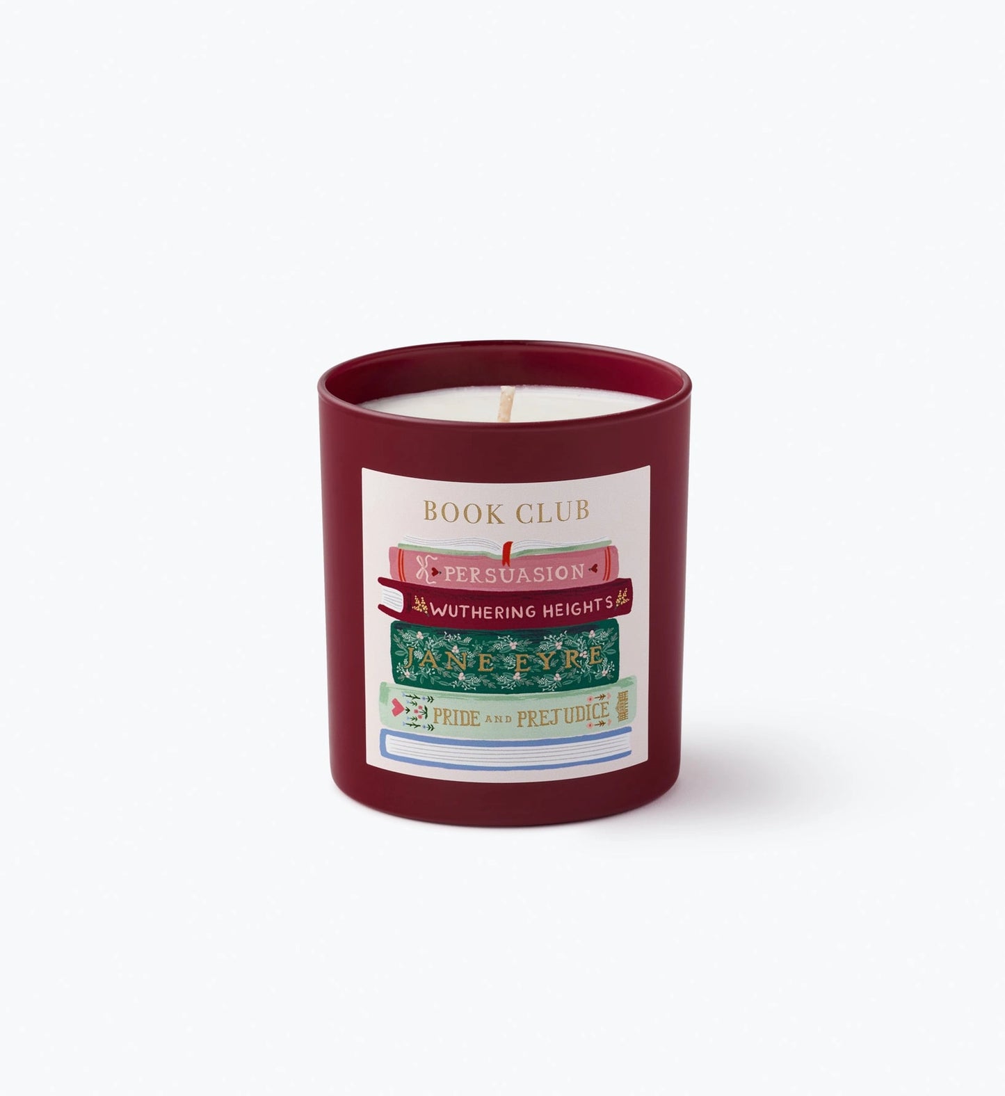 Rifle Paper Co. Book Club Glass Candle